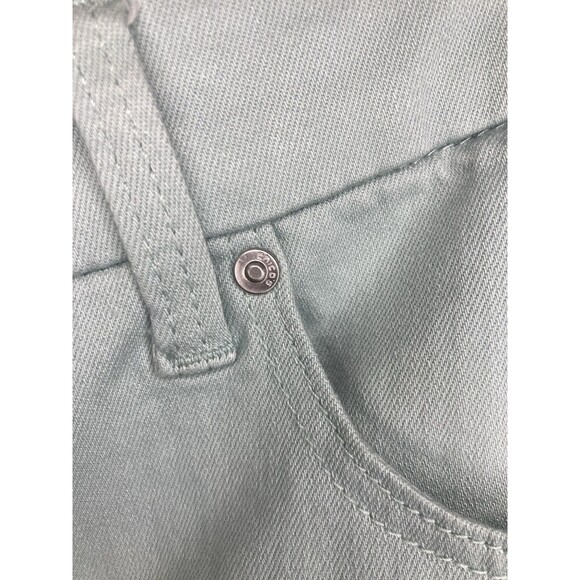 Chico's 10R Women's So Slimming Girlfriend Leg Ankle Green Blue Pants 1.5R New - Picture 5 of 12